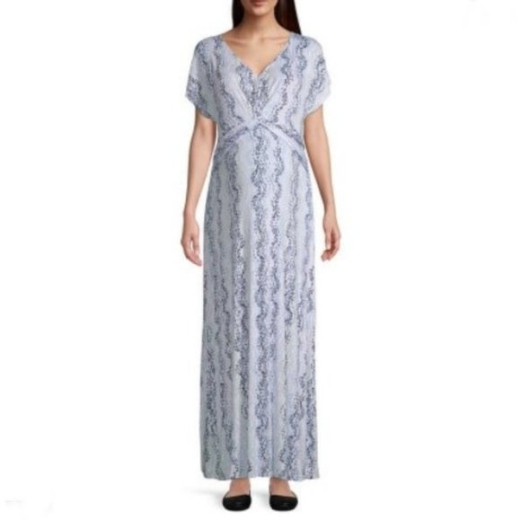 Artisan Maternity Dress Size M Twist Front - Picture 1 of 5